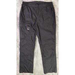 Sierra Designs Hurricane Rain Pants Mens M Black Waterproof Windproof Hike Shell